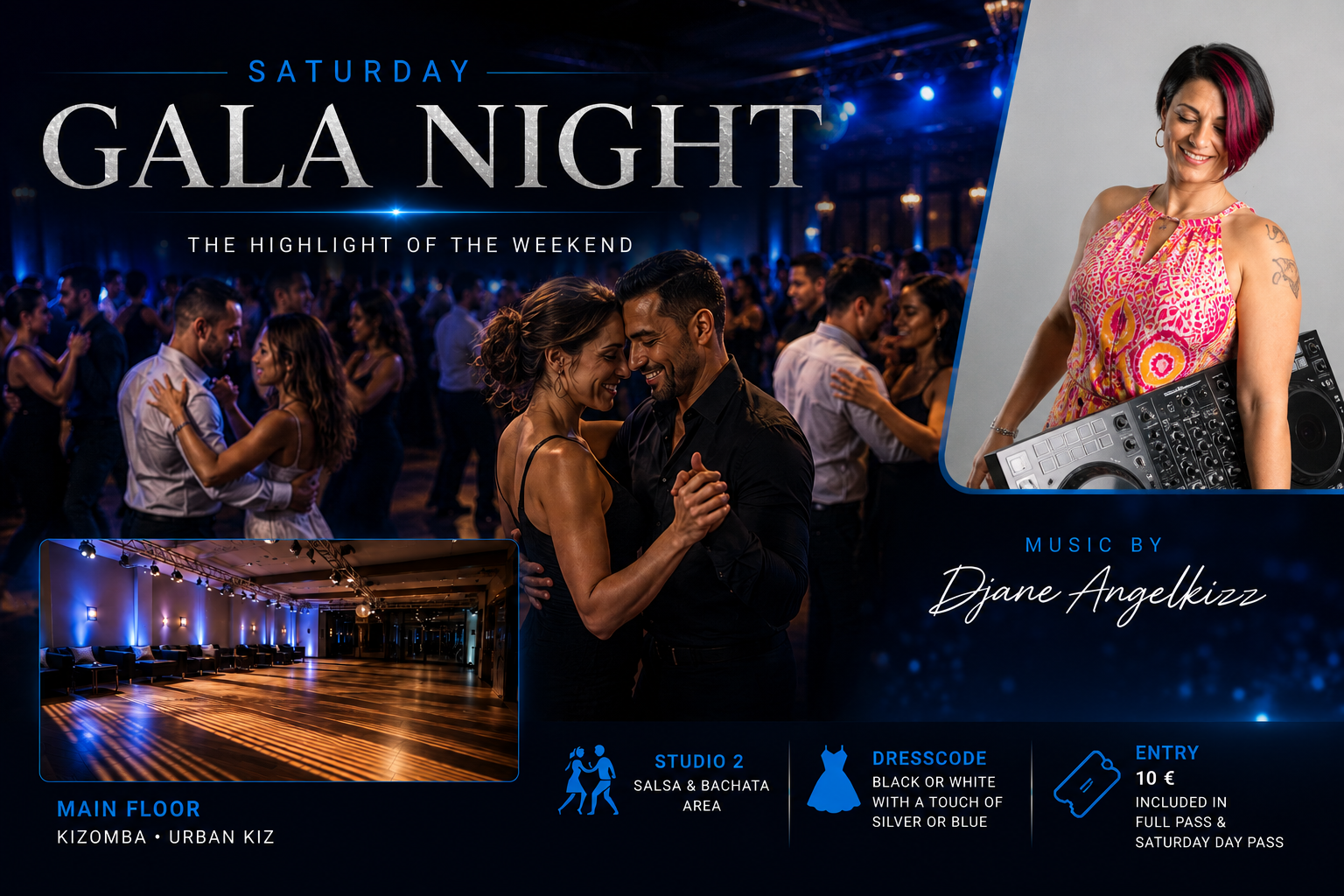 Saturday Gala Night beim Silver Blue Kiz Festival 2026